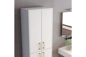 Retzow Highboard - Gull/Hvit - Oppbevaring - Skap - Oppbevaringsskap