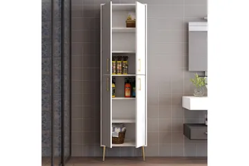 Retzow Highboard - Gull/Hvit - Oppbevaring - Skap - Oppbevaringsskap