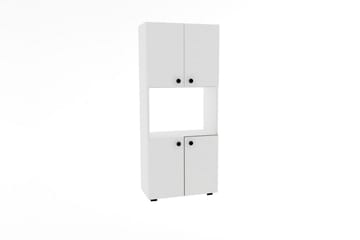 Rinorea Kjøkkenskap 60x140 cm - Hvit - Oppbevaring - Skap - Oppbevaringsskap