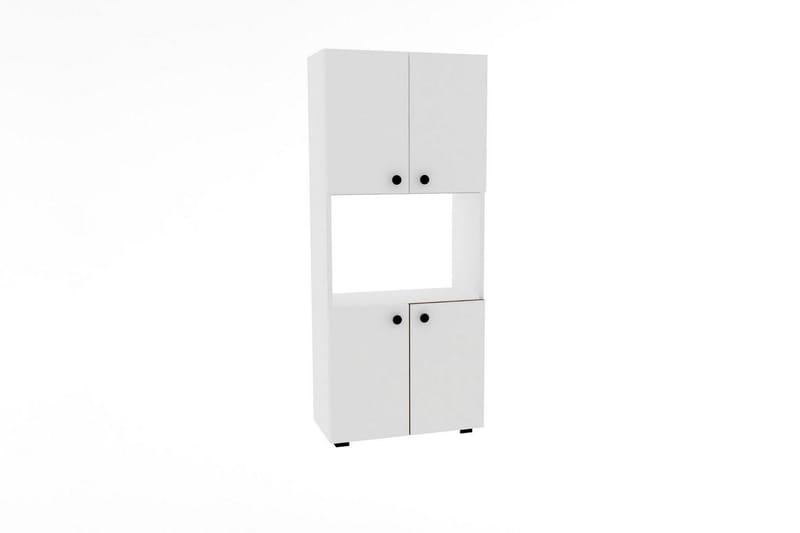 Rinorea Kjøkkenskap 60x140 cm - Hvit - Oppbevaring - Skap - Oppbevaringsskap