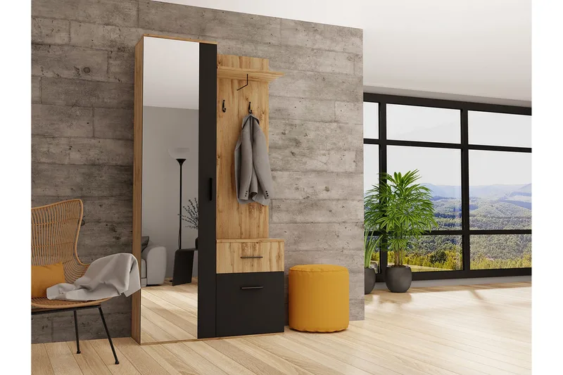 Rosehall Highboard Black - Oppbevaring - Skap - Oppbevaringsskap