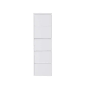Rylanis skoskap 50x169 cm - Hvit - Oppbevaring - Skap - Oppbevaringsskap