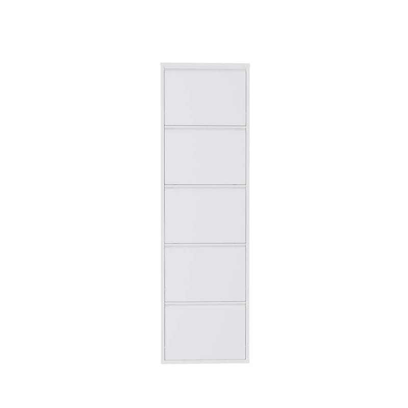 Rylanis skoskap 50x169 cm - Hvit - Oppbevaring - Skap - Oppbevaringsskap