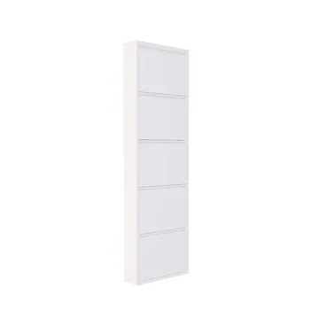 Rylanis skoskap 50x169 cm - Hvit - Oppbevaring - Skap - Oppbevaringsskap
