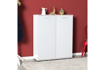 Shoe Cabinet Hvit - Hvit - Oppbevaring - Skap - Oppbevaringsskap