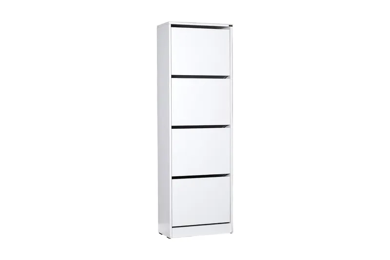 Shoe Cabinet Hvit, Hvit