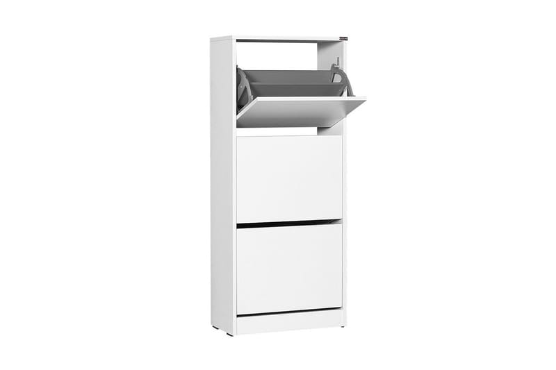 Shoe Cabinet Hvit - Hvit - Oppbevaring - Skap - Oppbevaringsskap