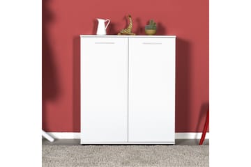 Shoe Cabinet Hvit - Hvit - Oppbevaring - Skap - Oppbevaringsskap