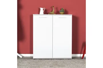Shoe Cabinet Hvit - Hvit - Oppbevaring - Skap - Oppbevaringsskap