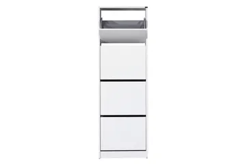 Shoe Cabinet Hvit - Hvit - Oppbevaring - Skap - Oppbevaringsskap