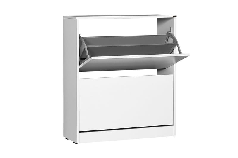Shoe Cabinet Hvit - Hvit - Oppbevaring - Skap - Oppbevaringsskap