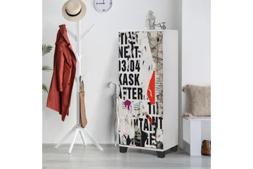 Shoe Cabinet Hvit - Hvit - Oppbevaring - Skap - Oppbevaringsskap