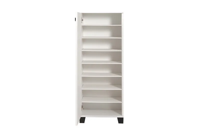 Shoe Cabinet Hvit - Hvit - Oppbevaring - Skap - Oppbevaringsskap