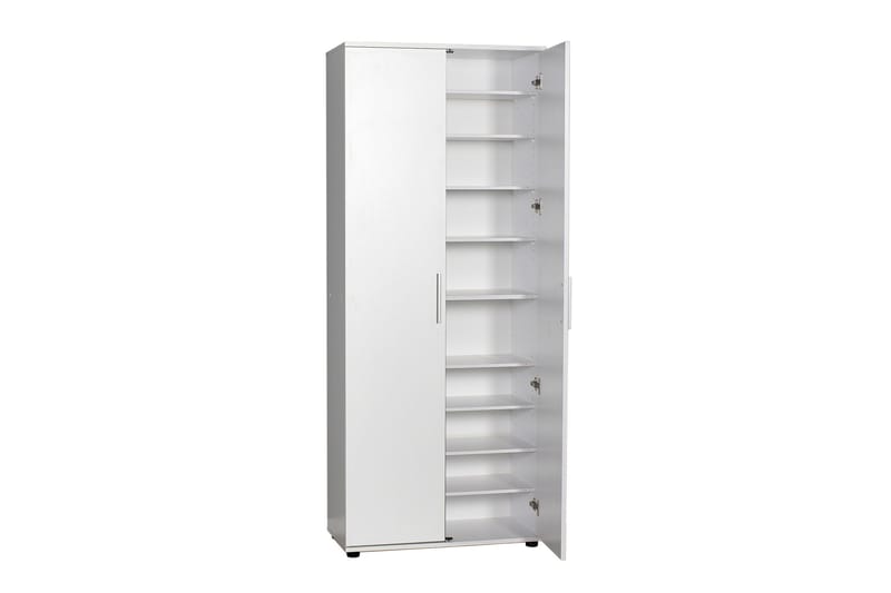 Shoe Cabinet Hvit - Hvit - Oppbevaring - Skap - Oppbevaringsskap