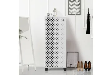Shoe Cabinet Hvit|Svart - Hvit/Svart - Oppbevaring - Skap - Oppbevaringsskap