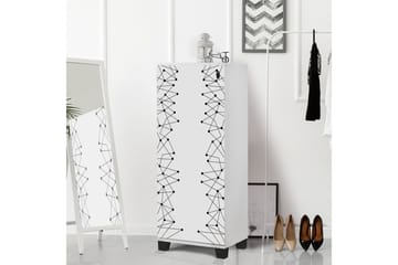 Shoe Cabinet Hvit|Svart - Hvit/Svart - Oppbevaring - Skap - Oppbevaringsskap