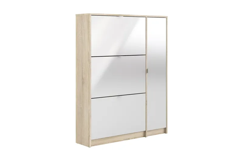 Shoey Skoskap 3 Fack, Tre / Natur / Hvit