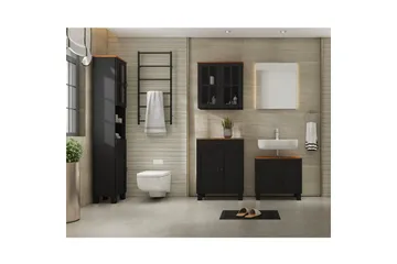 Alby Medisinskap 60x60x25 cm - Grå - Oppbevaring - Skap - Oppbevaringsskap - Sikkerhetsskap - Medisinskap