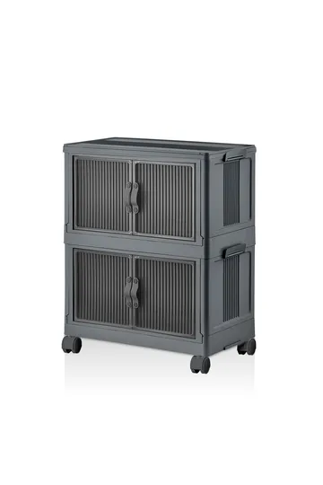 Flerbruks skap Hanah Home Lavine 67 (32 x 67 x 56 cm) Antrasitt
