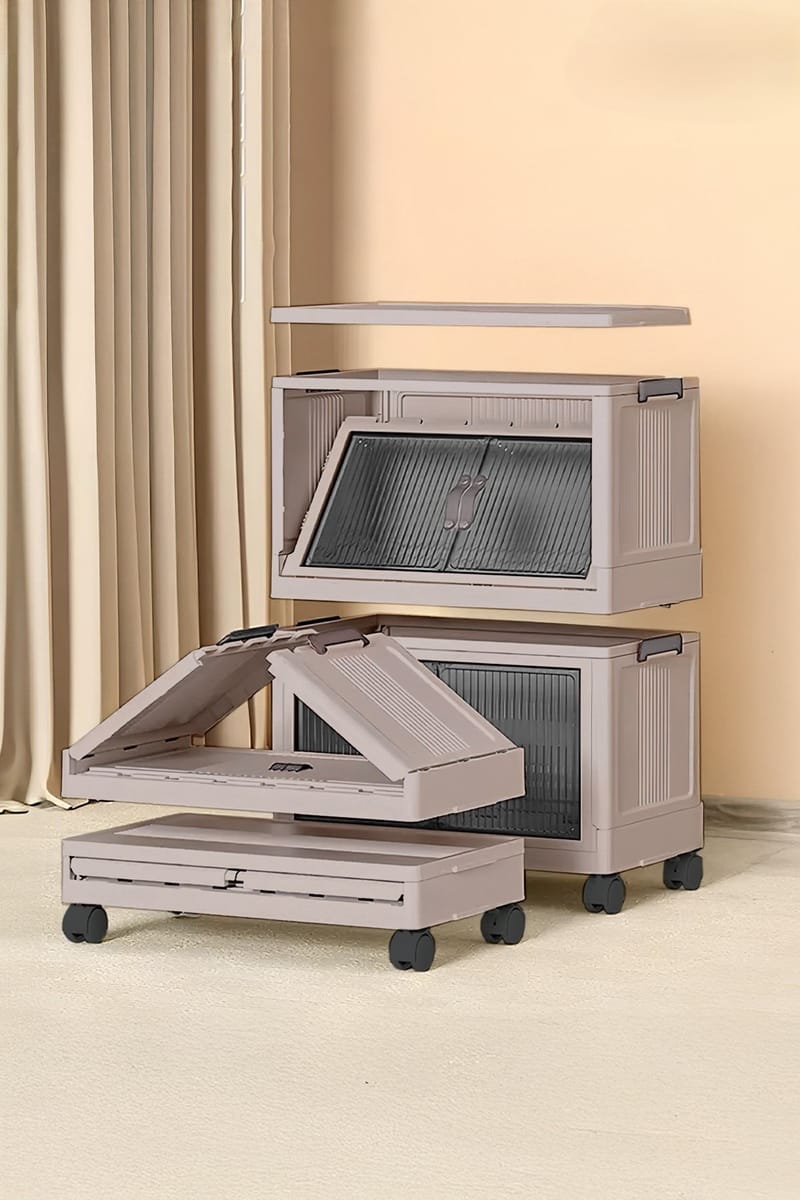 Flerbruks skap Hanah Home Lavine 67 (32 x 67 x 56 cm) Pulver - Oppbevaring - Skap - Oppbevaringsskap - Sikkerhetsskap - Medisinskap