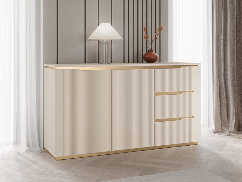 Hilafin Skjenk i Tre - Offwhite - Oppbevaring - Oppbevaringsmøbler - Sideboard & skjenk
