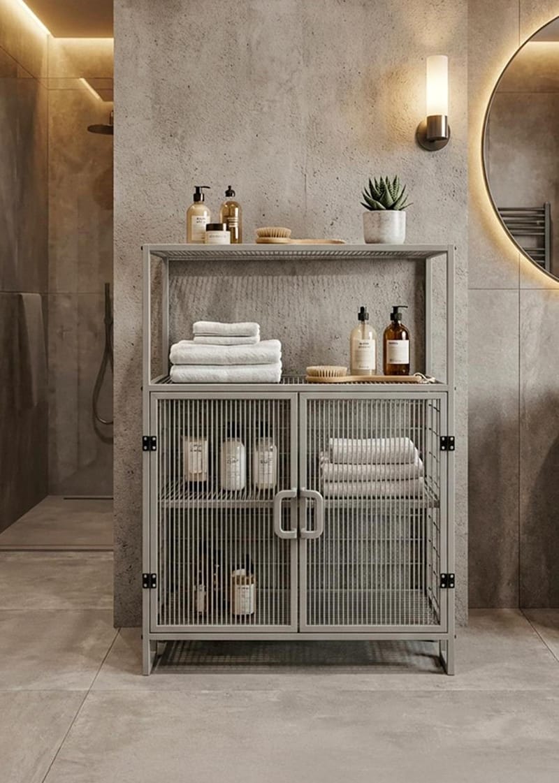 Multi Purpose Cabinet Hanah Home - Oppbevaring - Skap - Oppbevaringsskap - Sikkerhetsskap - Medisinskap