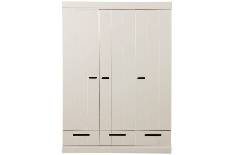 Skap Connect 3-Dører - Beige - Oppbevaring - Skap - Oppbevaringsskap - Småromsskap