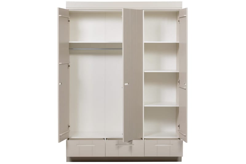 Skap Connect 3-Dører - Beige - Oppbevaring - Skap - Oppbevaringsskap - Småromsskap