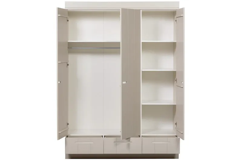 Skap Connect 3-Dører - Beige - Oppbevaring - Skap - Oppbevaringsskap - Småromsskap