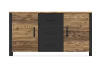 Skarebol Skap - Svart/Tre/Natur - Oppbevaring - Skap - Oppbevaringsskap