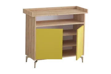 Skoförvaring Guld|Ek|Gul - Oppbevaring - Skap - Oppbevaringsskap