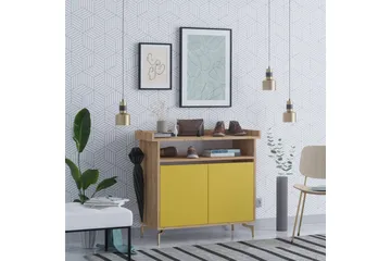 Skoförvaring Guld|Ek|Gul - Oppbevaring - Skap - Oppbevaringsskap