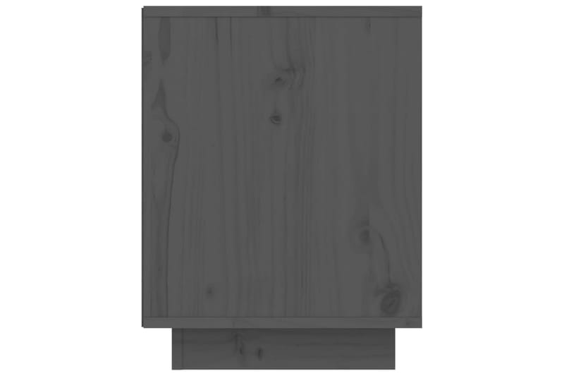 Skohylle grå 60x34x45 cm heltre furu - Grå - Entreoppbevaring - Skoskap - Oppbevaringsskap