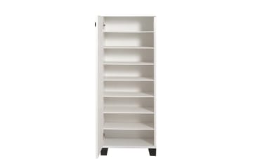 Skoskap 38x50 cm - Hvit/Svart - Oppbevaring - Skap - Oppbevaringsskap