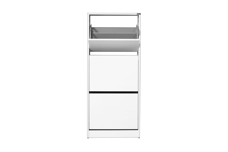 Skoskap 51x119 cm - Hvit - Oppbevaring - Skap - Oppbevaringsskap