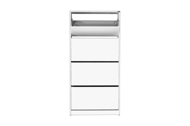Skoskap 73x157 cm - Hvit - Oppbevaring - Skap - Oppbevaringsskap