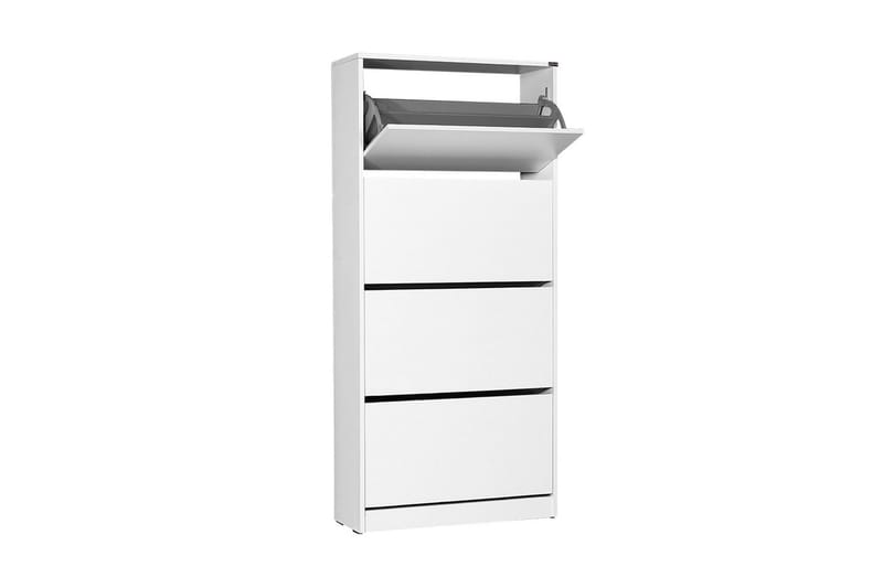 Skoskap 73x157 cm - Hvit - Oppbevaring - Skap - Oppbevaringsskap