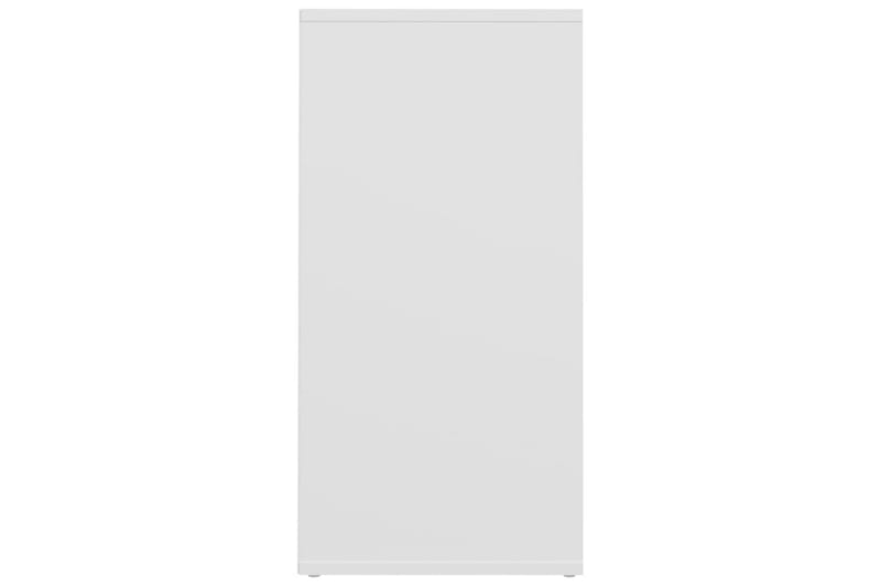 Skoskap hvit 2 stk 31,5x35x70 cm sponplate - Hvit - Entreoppbevaring - Skoskap - Oppbevaringsskap