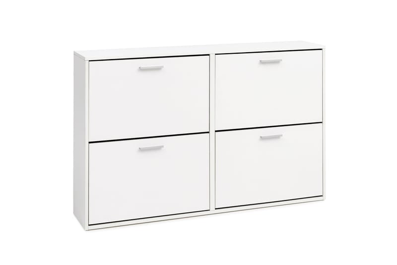 Skoskap Laurbjerg 120x24 cm - Hvit - Skoskap - Entreoppbevaring - Oppbevaringsskap