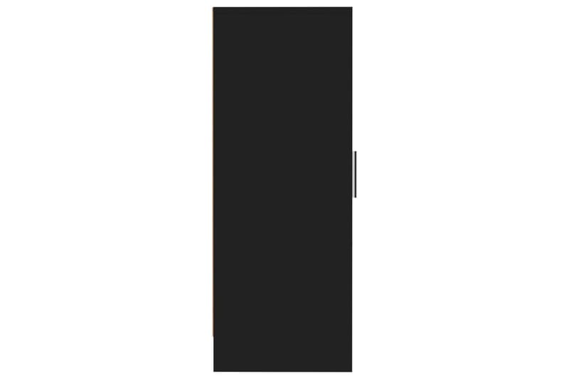 Skoskap svart 32x35x92 cm sponplate - Svart - Entreoppbevaring - Skoskap - Oppbevaringsskap