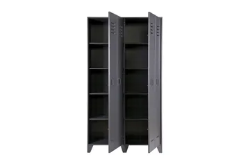 Stijn Oppbevaringsskap 103x187x40 cm - Stålgrå Furu - Oppbevaring - Skap - Oppbevaringsskap