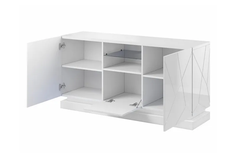 Strontian Highboard Scandinavian Choice Black - Oppbevaring - Skap - Oppbevaringsskap