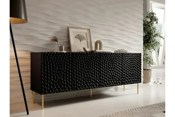 Strontian Highboard Scandinavian Choice Black - Oppbevaring - Skap - Oppbevaringsskap