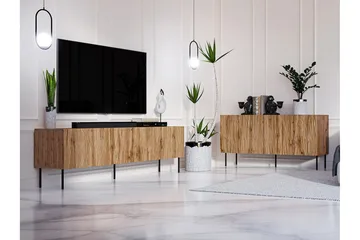 Strontian Highboard Scandinavian Choice Black - Oppbevaring - Skap - Oppbevaringsskap