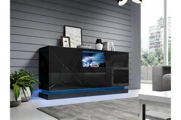 Strontian Highboard Scandinavian Choice Black - Oppbevaring - Skap - Oppbevaringsskap