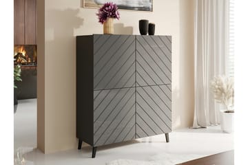 Strontian Highboard Scandinavian Choice Graphite - Oppbevaring - Skap - Oppbevaringsskap