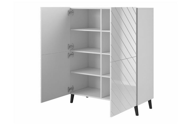 Strontian Highboard Scandinavian Choice Graphite - Oppbevaring - Skap - Oppbevaringsskap