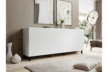 Strontian Highboard Scandinavian Choice White - Oppbevaring - Skap - Oppbevaringsskap