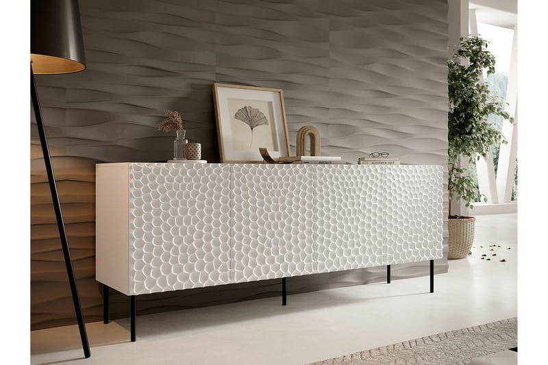 Strontian Highboard Scandinavian Choice White - Oppbevaring - Skap - Oppbevaringsskap