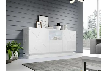 Strontian Highboard Scandinavian Choice White - Oppbevaring - Skap - Oppbevaringsskap